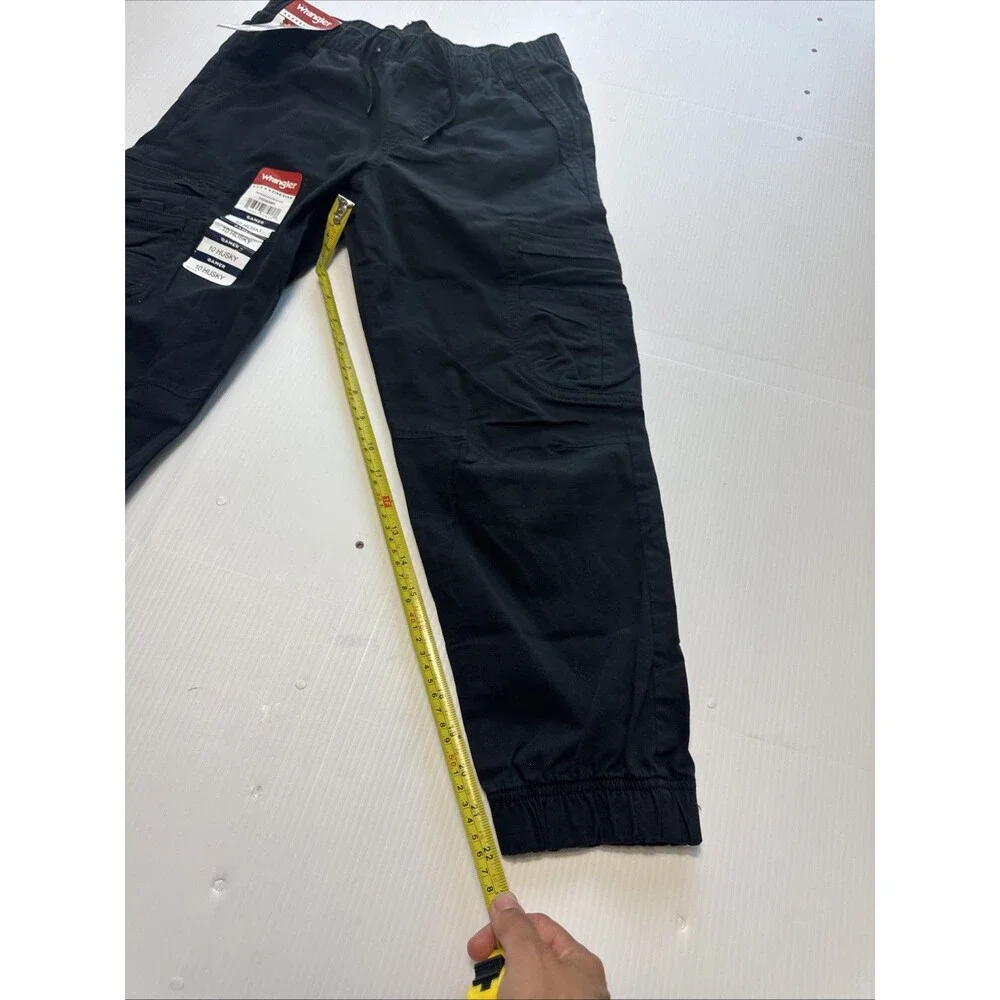 Wrangler Boys Five Star Gamer Cargo Jogger Pants Black NWT Size 10 Slim